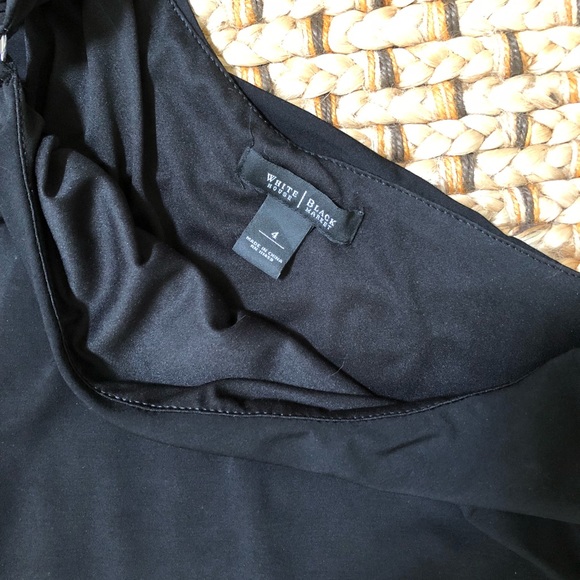 One shoulder black cocktail dress - Picture 4 of 4